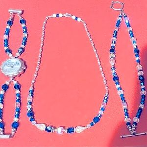 Swarovski crystal jewelry set